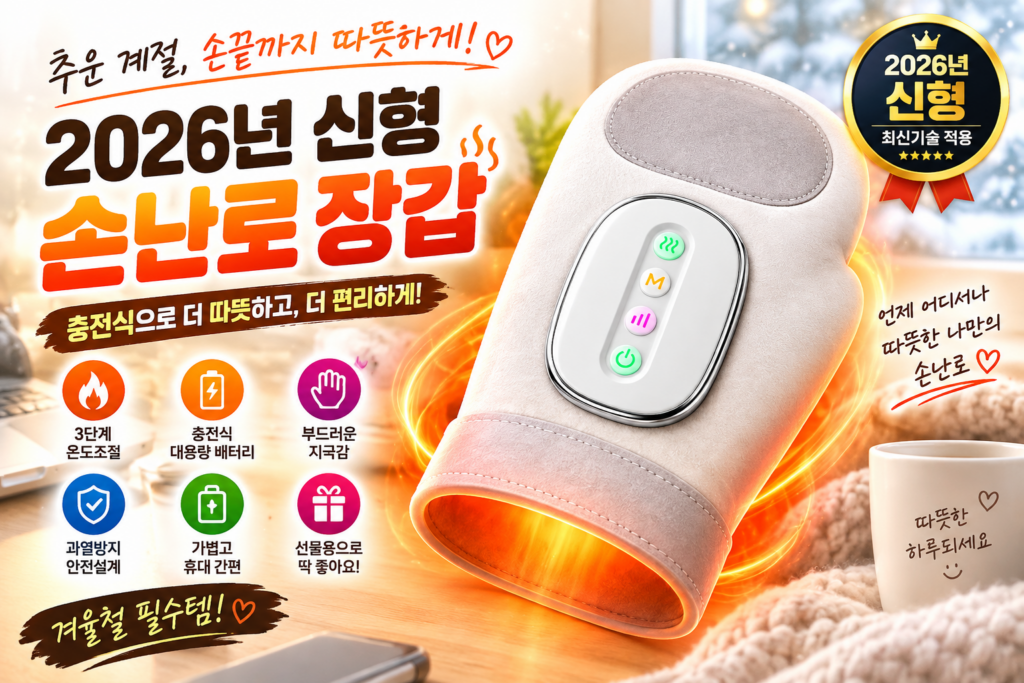 에코마음 온열 손 마사지기 내돈내산 후기 | 무선 공기압 손안마기 추천 가격 스펙 단점 정리 제품 이미지